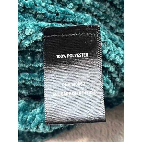 Torrid Womens Size 2 Green Chenille Cardigan Sweater Lace-Up Back Detail Open - Picture 11 of 12